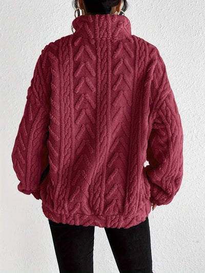 Talia - Knit Half-Zip Sweater