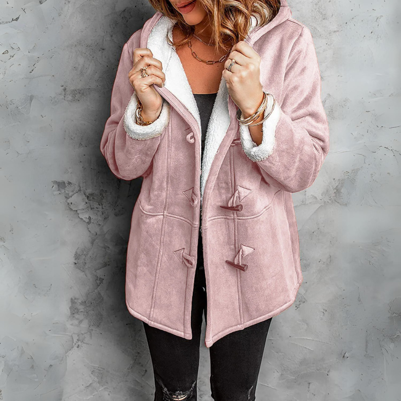 Sandra – Soft Hooded Coat