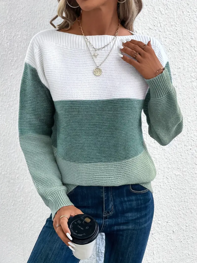 Chloe - Elegant Long-Sleeve Sweater