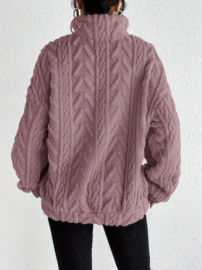 Talia - Knit Half-Zip Sweater