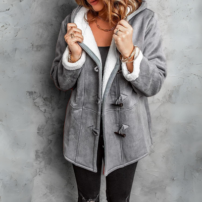 Sandra – Soft Hooded Coat