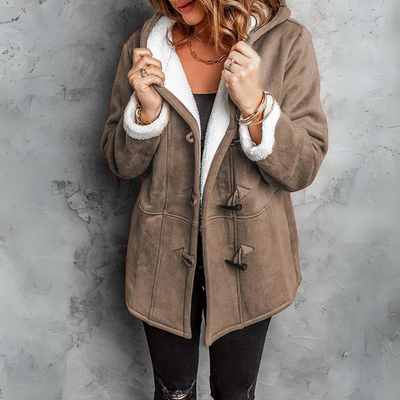 Sandra – Soft Hooded Coat