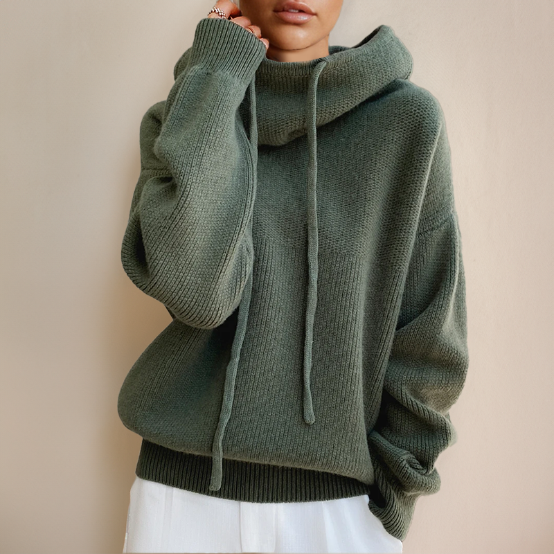 Dana - Knitted Hoodie